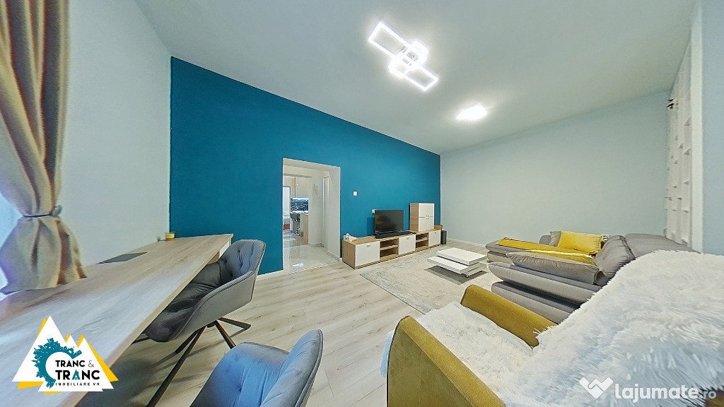 Apartament vibrant, Ultracentral, cu 2 camere, renovat si modernizatâ