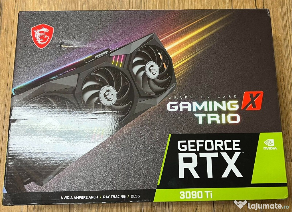 MSI GeForce RTX 3090 Ti GAMING X TRIO 24GB GDDR6X Graphics