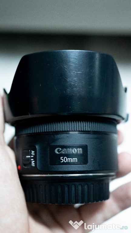 Obiectiv 50mm f1.8 canon