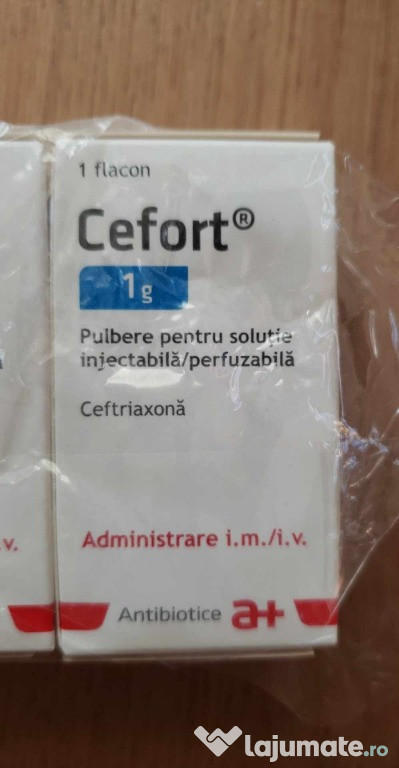 Cefort - 1g pulbere pt. solutie injectabila