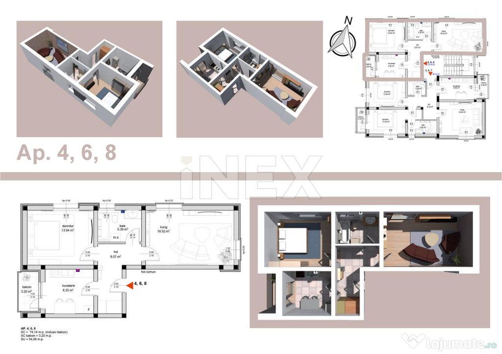 Apartament 2 camere in Pitesti | Zona Campului