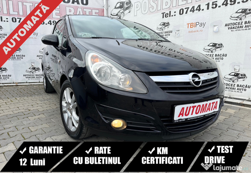 Opel Corsa 207 AUTOMATA 1.2 Benzină / GARANTIE / RATE