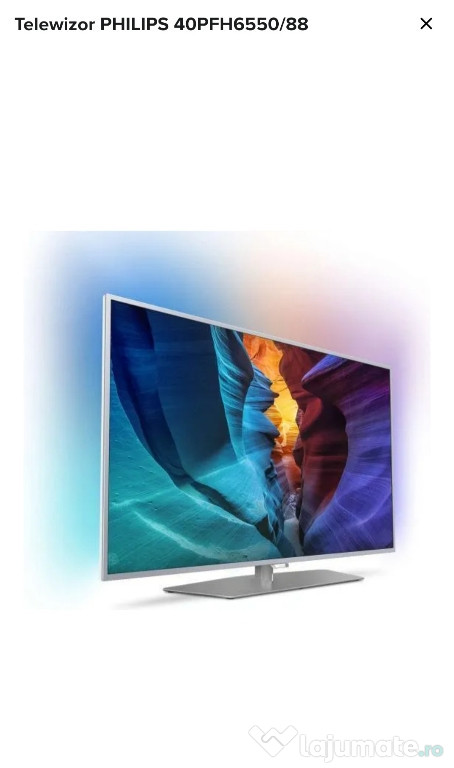 TV Philips Ambilight 40 pfh6550/88, 3D, LED, FullHD, 102cm