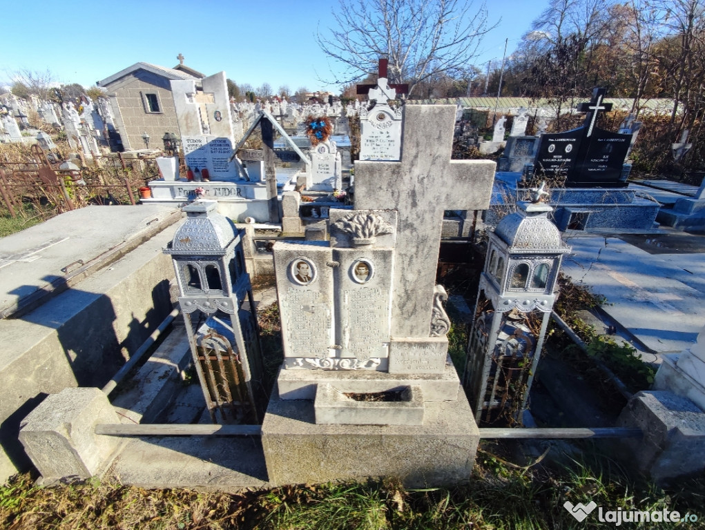 Loc de veci in cimitirul Ungureni