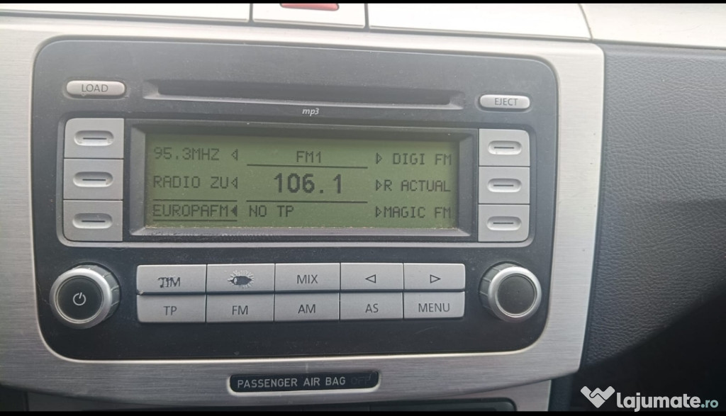 Radio cd vw pasat 2006-2010