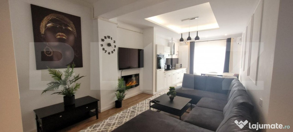 Comision 0%! Apartament 2 camere, 55 mp, lux, finisat! Zona