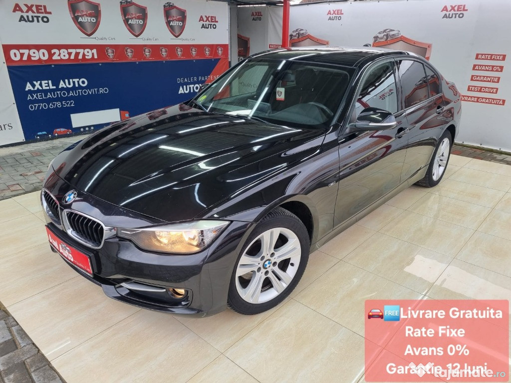 Bmw 318d/f30, an 2013/03, rate fixe, avans 0%/livrare gratuita