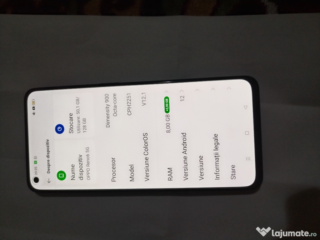 Telefon oppo reno 6