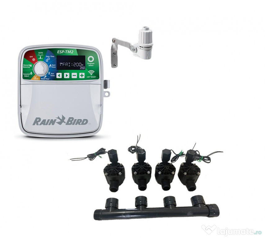 KIT IRIGATIE 4 ZONE EXTERIOR RAINBIRD