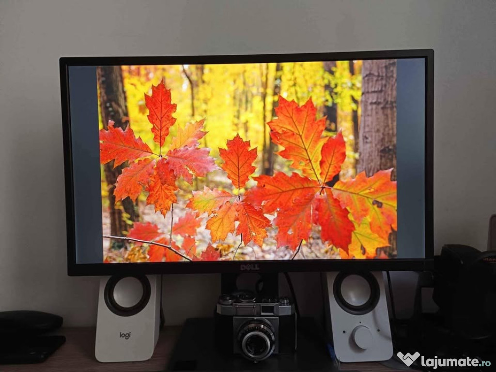 Monitor Dell IPS FULL HD, 23", Gaming, + boxe Logitech Gratuit