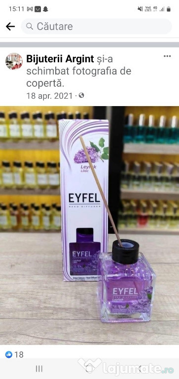 Eyfel, odorizante de camera