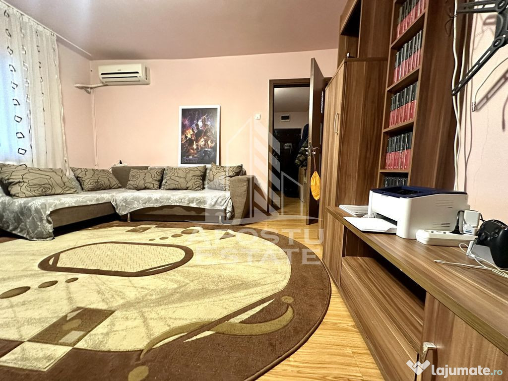 Apartament cu 2 camere, centrala proprie, zona Sagului