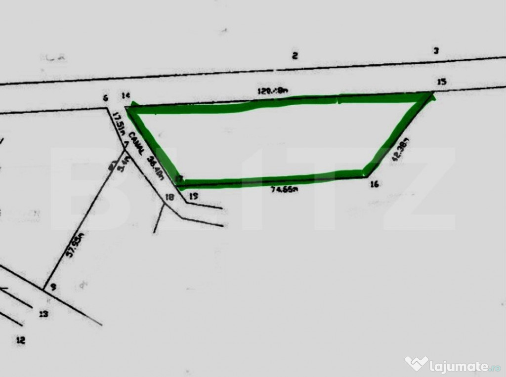 Teren 3100mp zona industrială Iași, Ideal pentru construc?