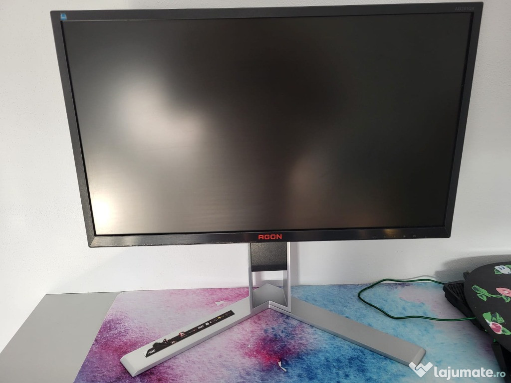 Monitor Gaming LED TN AOC AG241QX 24inch 2560x1440 144Hz