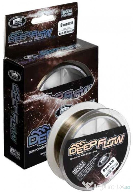 Fir Monofilament LINEAEFFE Deep Flow, Dark Brown, 0.22m, 5.45kg, 150m