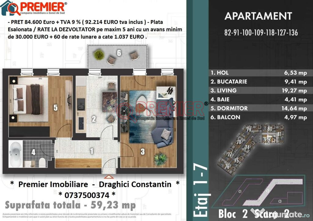 Rate la Dezvoltator - Z PARK RESIDENCE - B.dul Metalurgiei