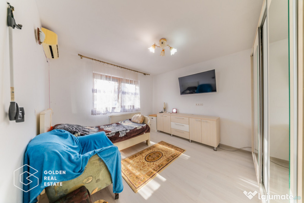 Apartament 1 camera, parter cu centrala termica