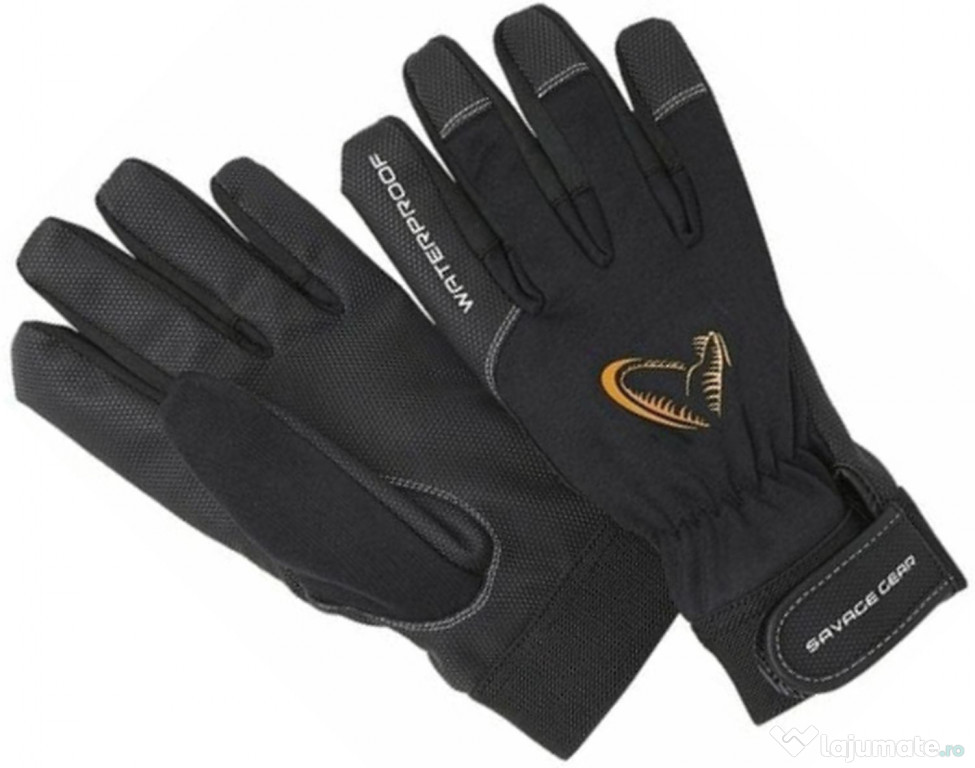 Manusi SAVAGE GEAR All Weather Glove, M, Black