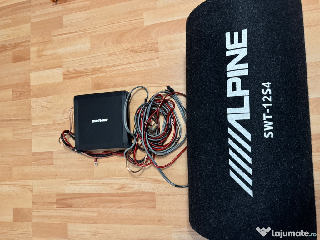 Subwoofer Alpine+Statie Alpine