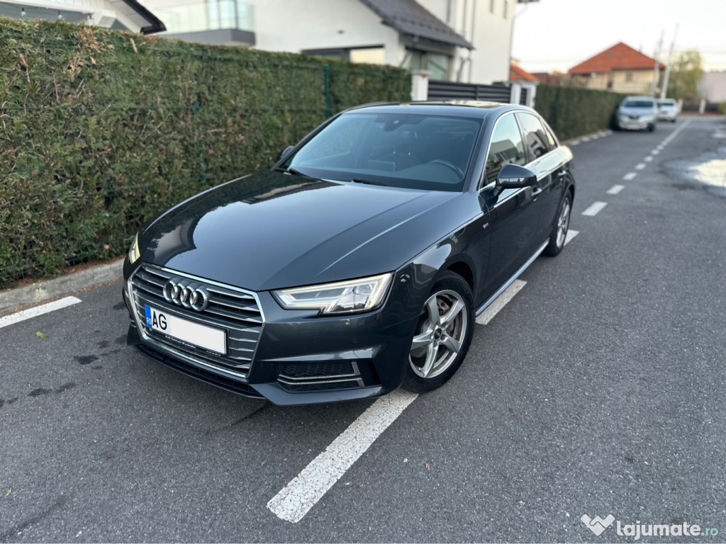 Audi A4 B9 S Line ,2.0 TDI, 190CP, Berlina,TVA inclus deduct