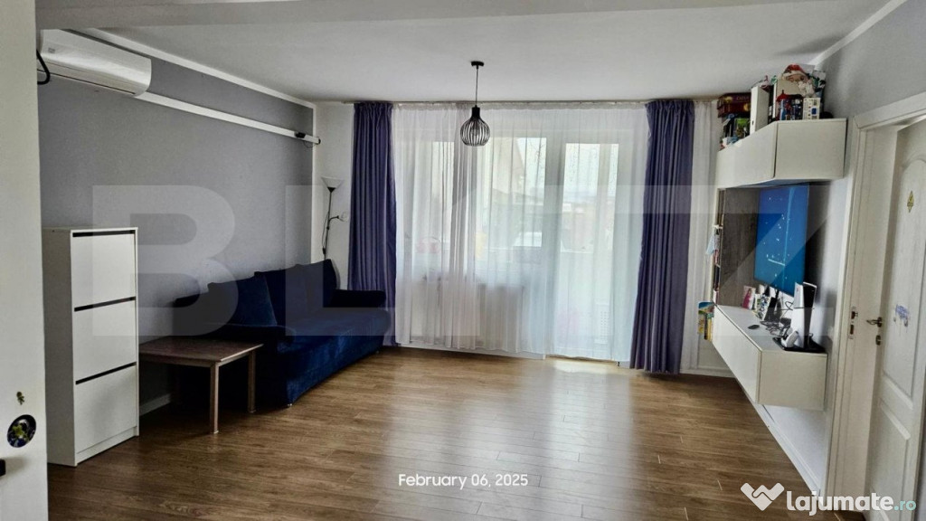 Apartament 3 camere, 61mp, parcare, zona Terra