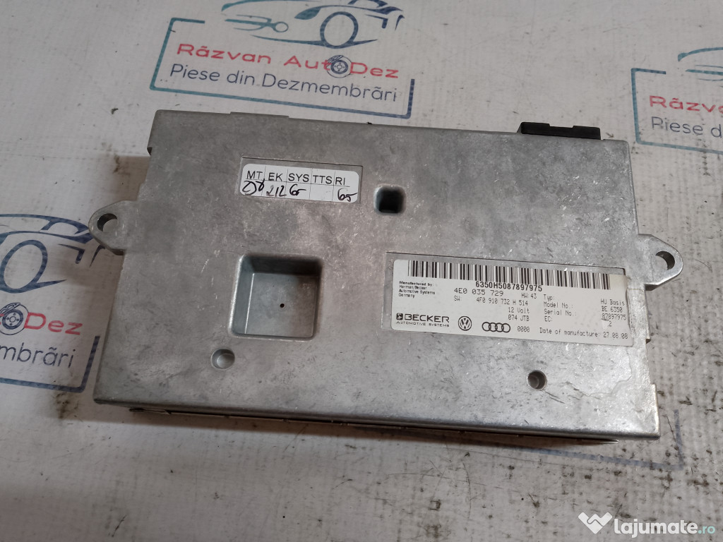 Scut motor plastic Mercedes S 350 2009