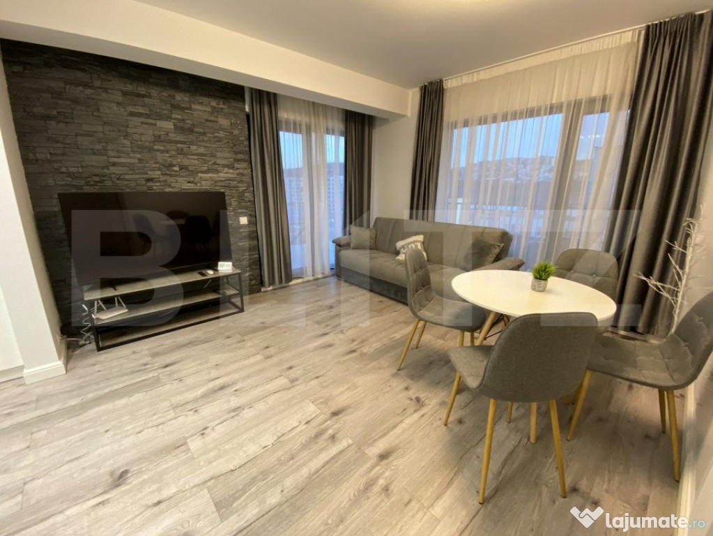 Apartament modern 2 camere, 46 mp, 30 mp terasa, parcare su