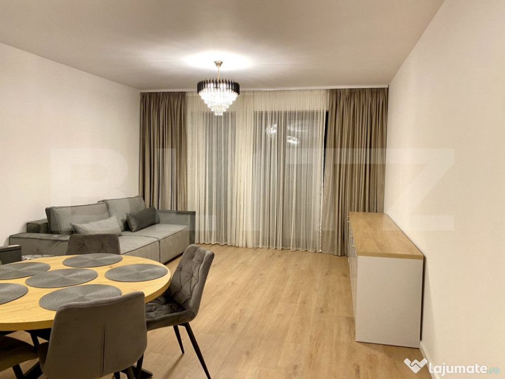 Apartament LUX 2 camere, prima închiriere, parcare subteran