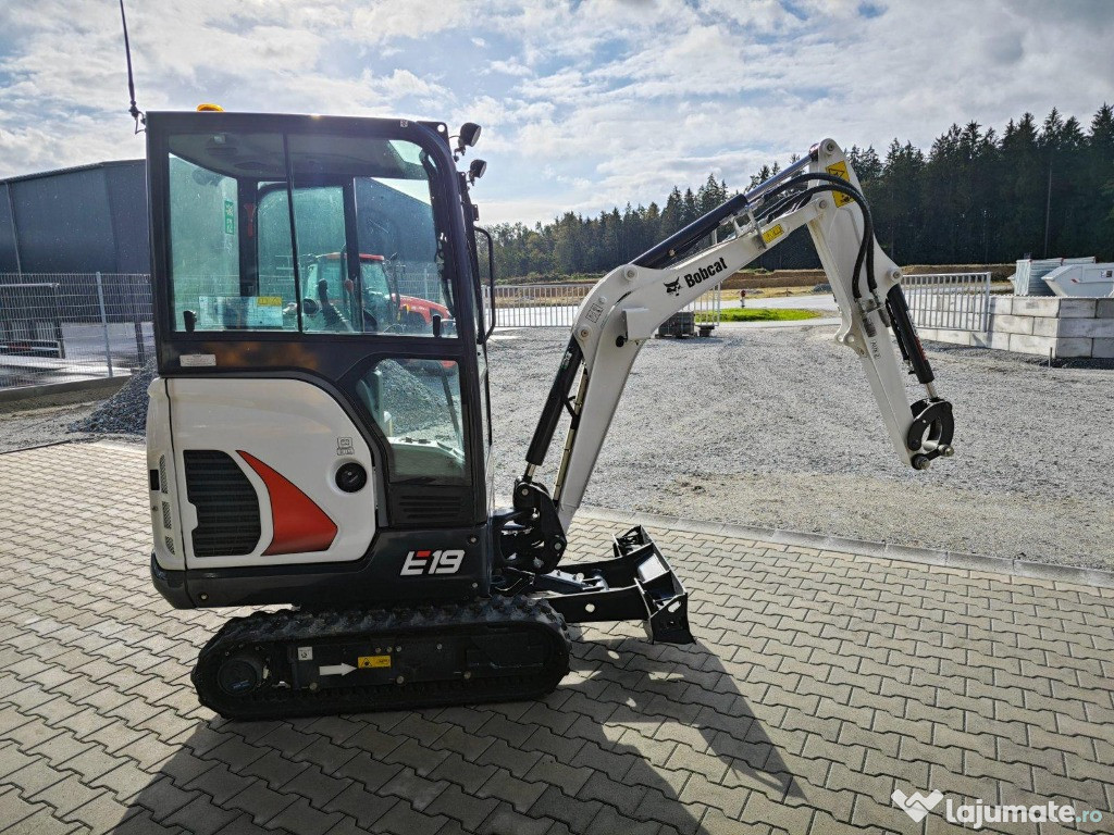 Miniexcavator Bobcat e19 2023 SUPER OFERTĂ