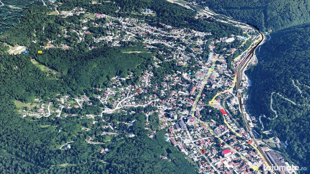 Teren in vecinatatea Castelului Peles - SINAIA