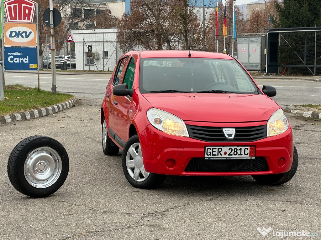 Dacia Sandero*benzina*clima*2 randuri de roti*af.2010*import Germania!