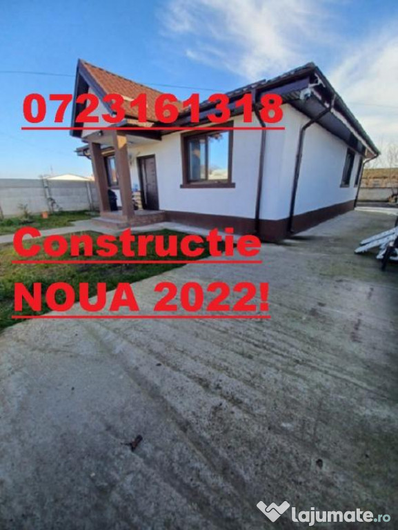 Constructie 2022, 3 camere, caramida, teren 461 mp, Cazasu