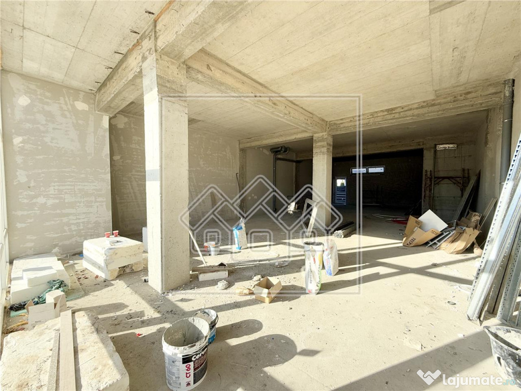 Spatiu comercial in Selimbar -120 mp-vitrina stradala,terasa