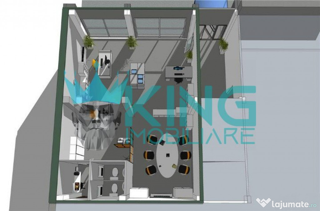 Petrolul | Spatiu de Birou | 450m2 | Open Space | Nemobilat