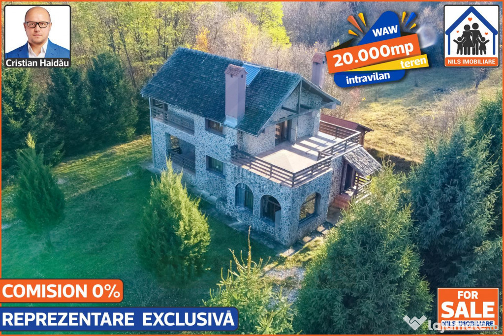 Casa 3 camere | Teren superb 20.000mp | Campulung - Albesti