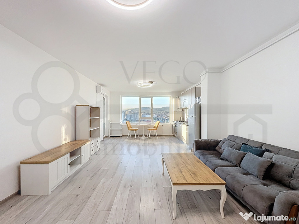 2 camere, 56 mp, parcare, panoramic superb, Piata 1 Mai