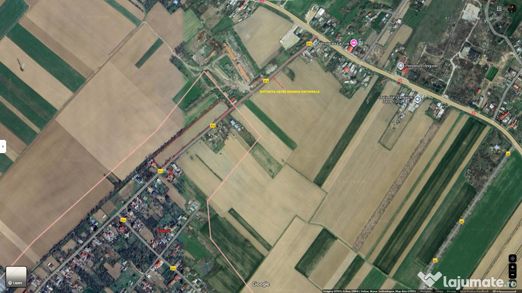 Teren de Vanzare 10.000mp Pret Negociabil. Rătești, Dambovita.