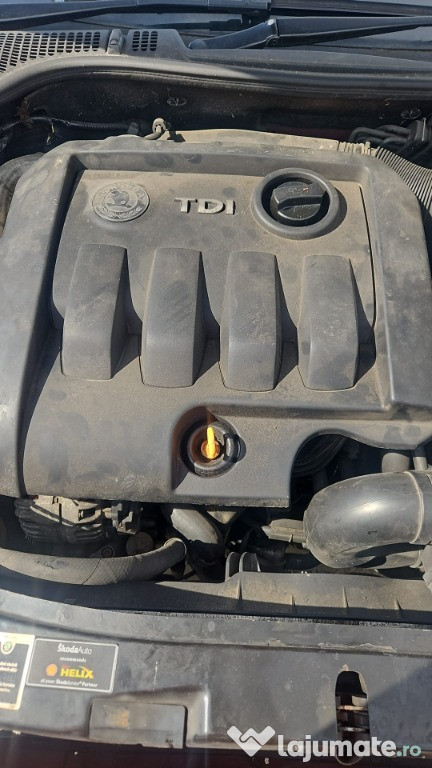 Motor complet cu injectoare skoda octavia 2 facelift an 2009, break,