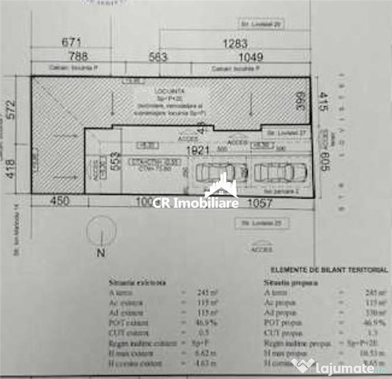 Teren si casa renovabila de Vitan Mall