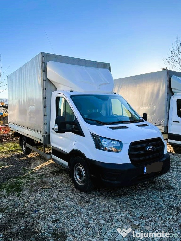 FORD TRANSIT cu prelata, bena L4.2m, 8 Europaleti