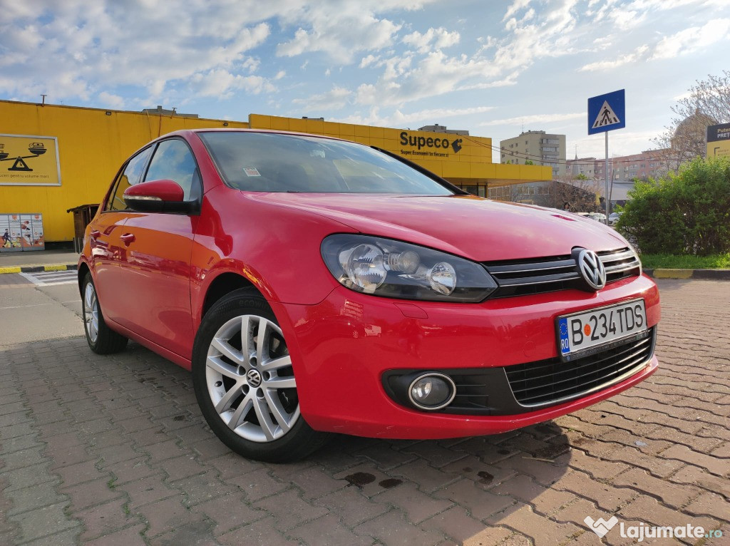 Volkswagen Golf 6 (Mk6) 1.6 TDI | PRIM PROPRIETAR | ANVELOPE NOI