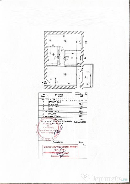 Apartament 2 camere Hils Pallady