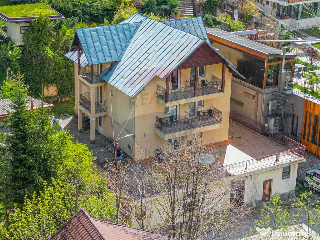Vilă turistică cu 12 unitati de cazare - vedere panoram...