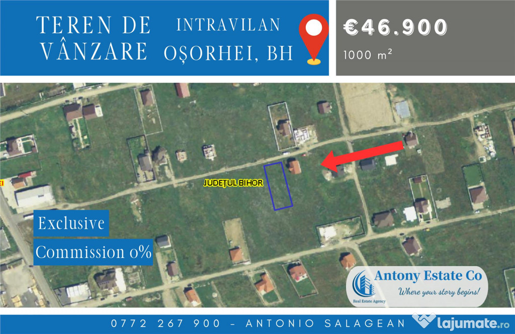 Teren intravilan, de - Osorhei, BH