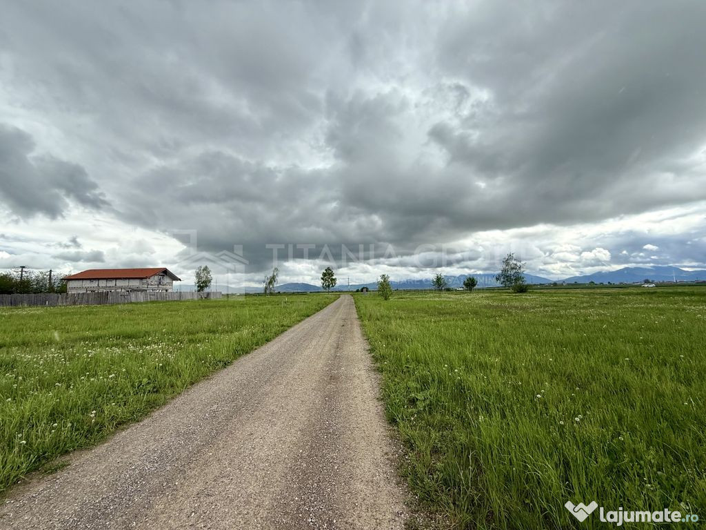 Teren intravilan, PUZ aprobat, 800 mp - Harman, Brasov