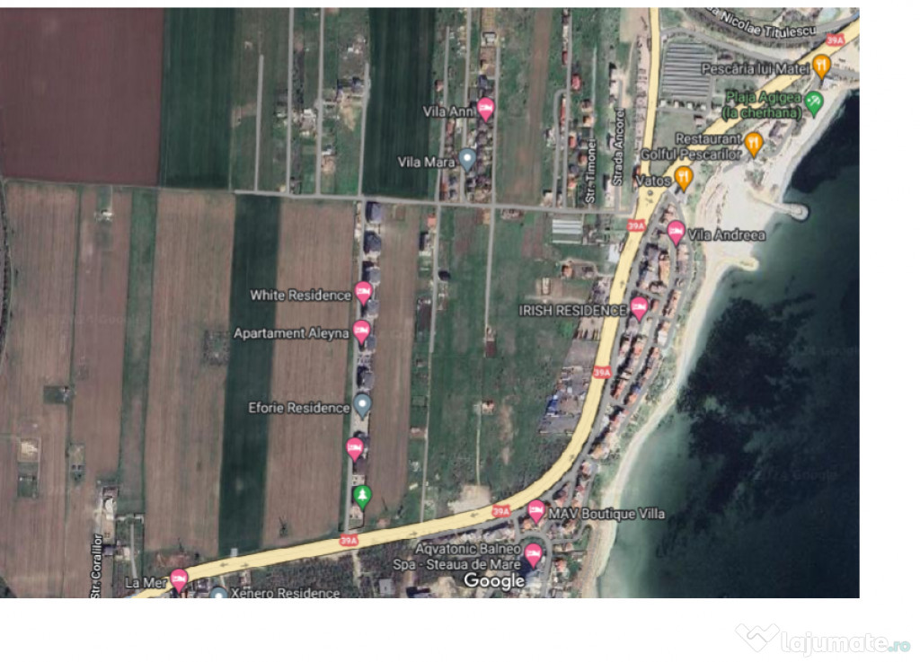 Teren Agigea zona Pescarie Poarta 10 Port