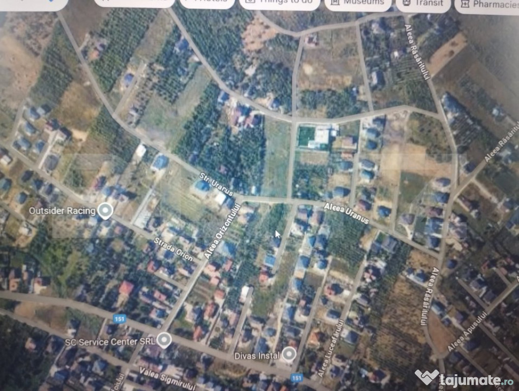 Teren intravilan de vanzare, 10 ari, utilitati, zona Valea S