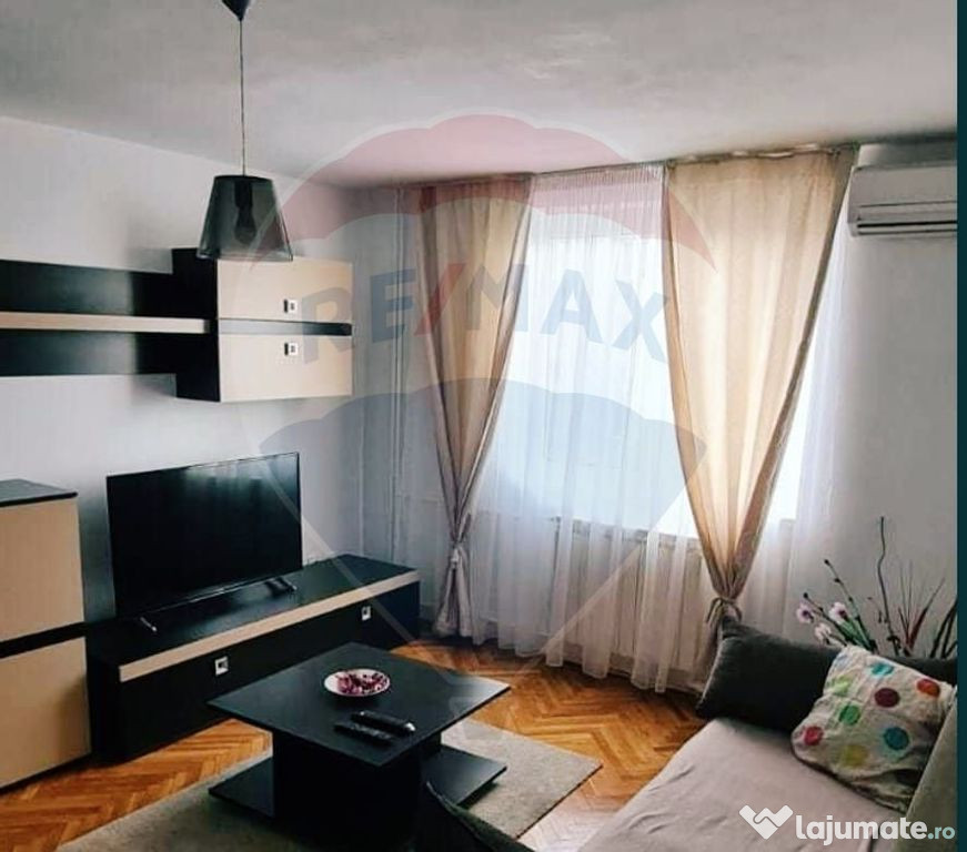Apartament cu 2 camere de închiriat, mobilat și utilat,...