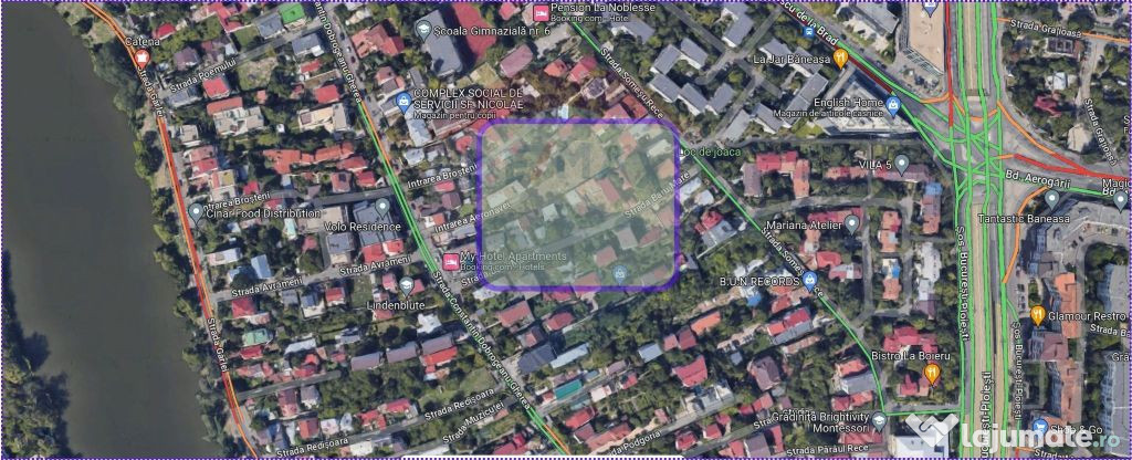 Teren Baneasa Strada Dobrogeanu Gherea