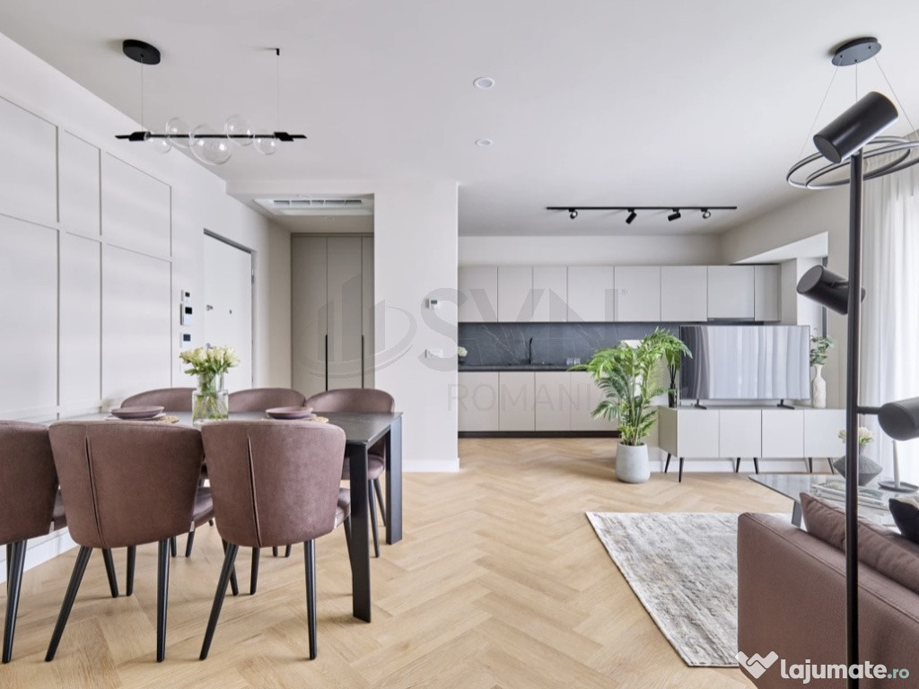 Apartament 3 camere nou mobilat si utilat Aviatiei